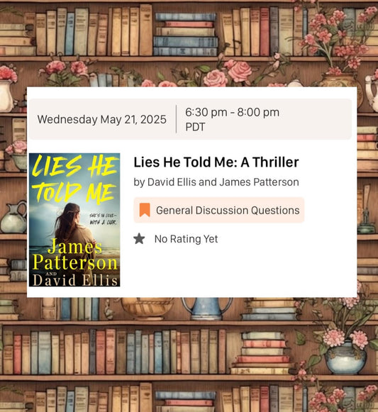 Books and Banter LV Book Club Event May 21