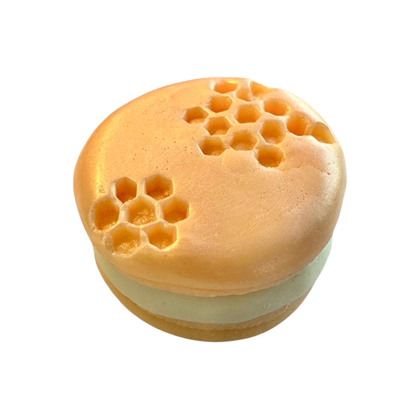 Honey Citrus Macaron Soap